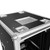 Odyssey Professional Industrial Black Board 16U Slam Rack with Casters