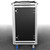 Odyssey Professional Industrial Black Board 20U Slam Rack with Casters