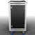 Odyssey Professional Industrial Black Board 20U Slam Rack with Casters