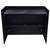 Odyssey Painted Wood Facade-Style Folding DJ Booth – Black