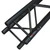 3.28ft - 1.00m F34 Segment Black Powder Coated | 2mm Wall