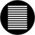 Rosco Venetian Blind 2 Steel Gobo 77904