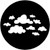 Rosco Childish Clouds Steel Gobo 78169