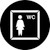 Rosco Womens WC Steel Gobo 77675