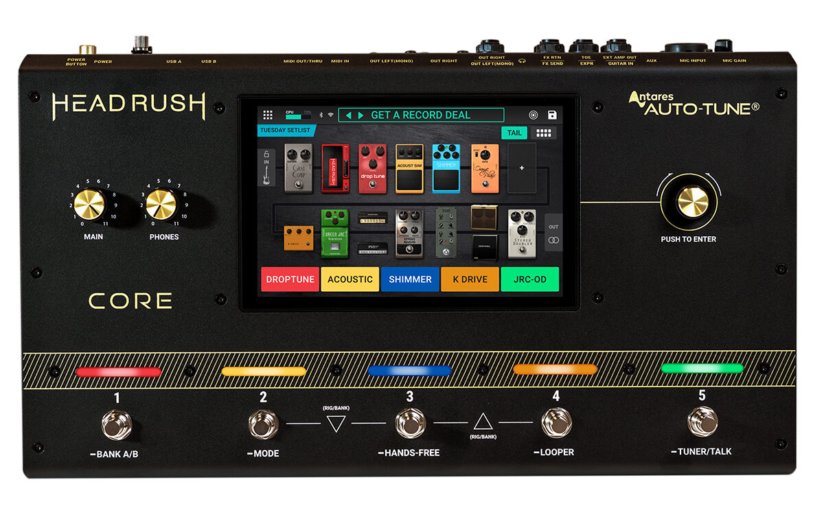 HeadRush Core | Guitar FX/Amp Modeler/Vocal Processor