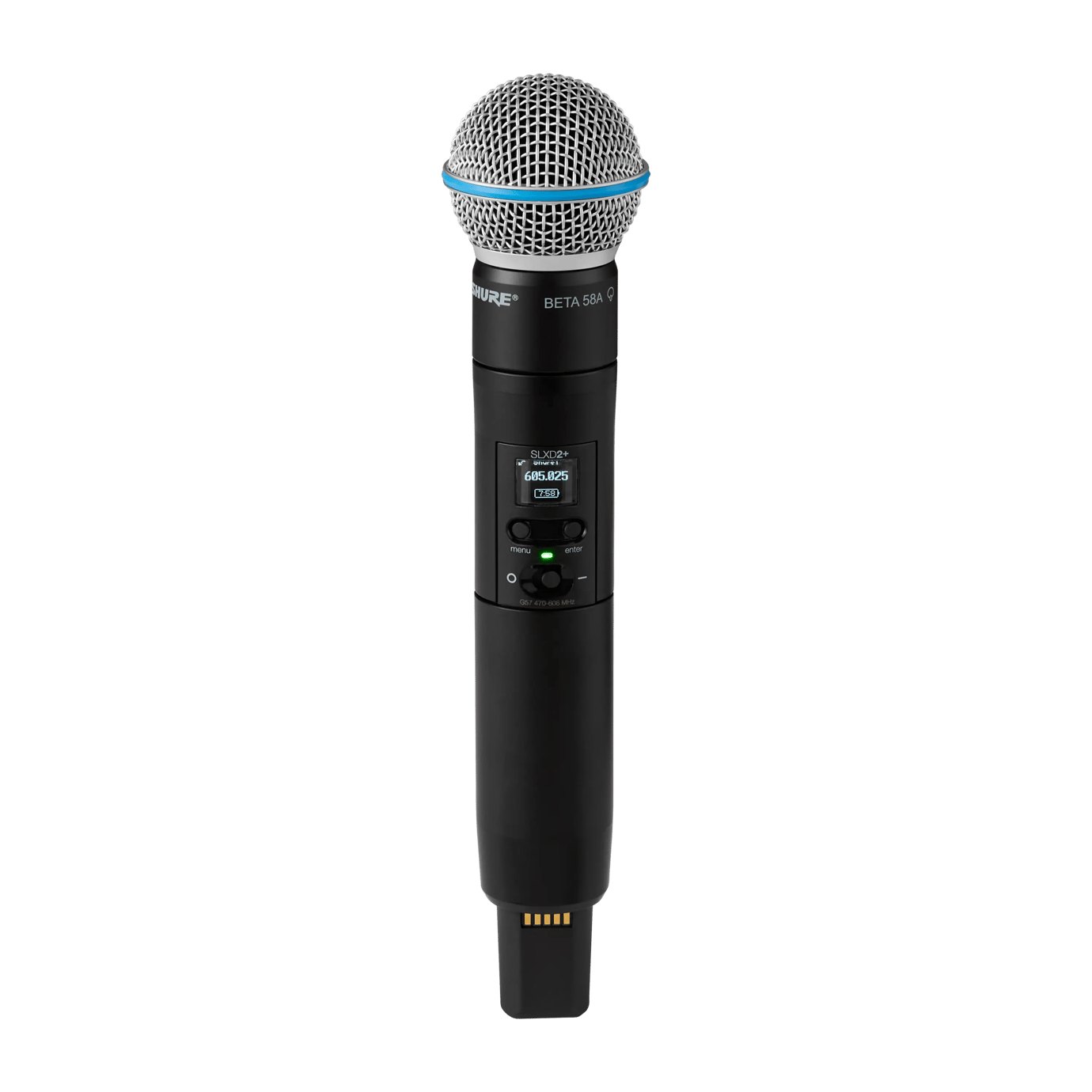 SLXD2+/B58 Wireless Handheld Transmitter with Beta® 58A Microphone