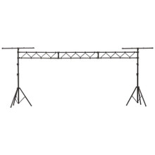 Section Light Stand ProX 12 Ft Height Adjustable DJ Lighting Stand with (3) I-beam Sections ...