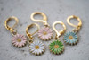 Dazzling Daisies Stitch Markers - Set of 5