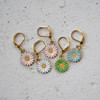 Dazzling Daisies Stitch Markers - Set of 5