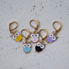 Observant Owl Stitch Markers - Set of 5