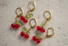 Cherry Blossom Stitch Markers- Set of 5