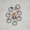Curious Cat Stitch Marker Set