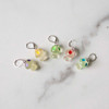 Enchanted Mushrooms Stitch Markers – Set of 5