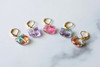 Iridescent Kitty Stitch Markers – Set of 5