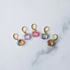 Iridescent Kitty Stitch Markers – Set of 5