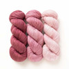 OOPSY Brick Rose Hues 'YAK SILK' FINGERING KIT