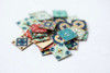 Square Wooden Buttons
