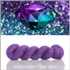 June Purple 'ALPACA SILK' LACE