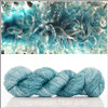 Glass Blue 'PEARLESCENT' WORSTED