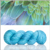 Blue Feather Texture 'PEARLESCENT' WORSTED