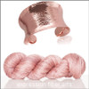 Rose Gold 'LUSTER' WORSTED