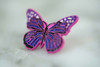 Pink and Purple Butterfly Pin