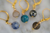 Clarity and Focus Gemstone Stitch Markers Set of 5