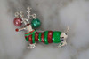 2. Santa's Little Goody Bag - (Red Reindeer Tree Bag)