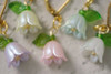 Pastel Spring Flowers Stitch Marker Set of 5