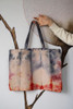 Dawn Beachscape Hand-Dyed Cotton Tote Bag