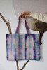 Prized Orchid Hand-Dyed Cotton Tote Bag