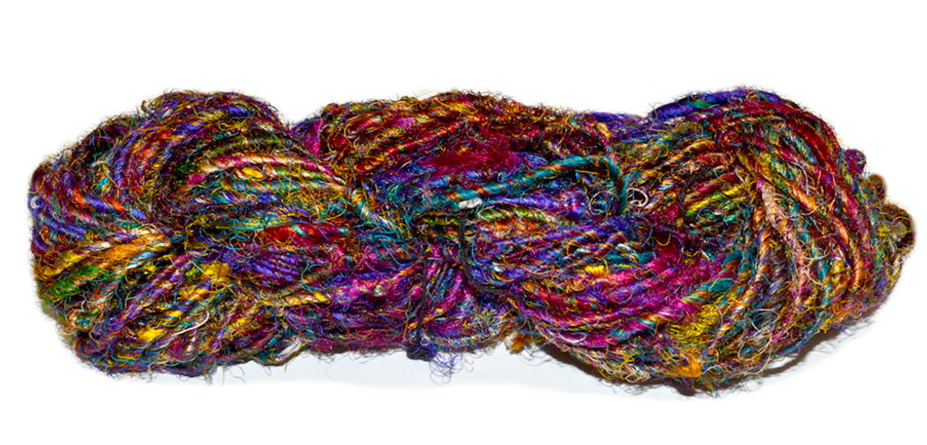 sari silk yarn