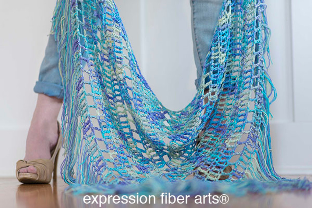 Free Crochet Boho Triangle Shawl Pattern