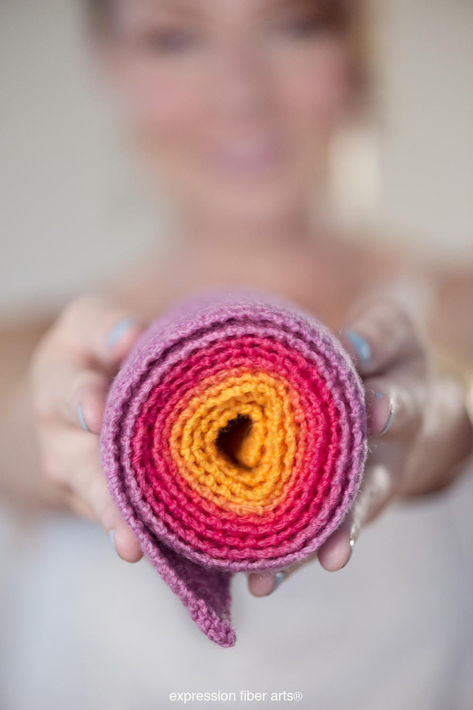 Sail Into The Sunset Free Knitted Scarf Pattern