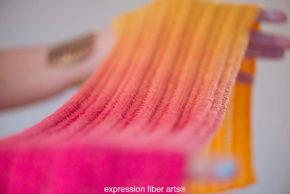 Sail Into The Sunset Free Knitted Scarf Pattern