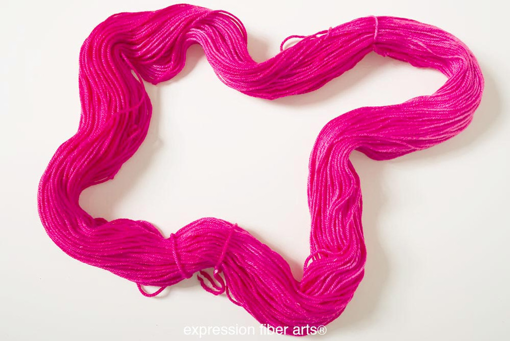 HOT PINK SUPERWASH DEWY DK YARN