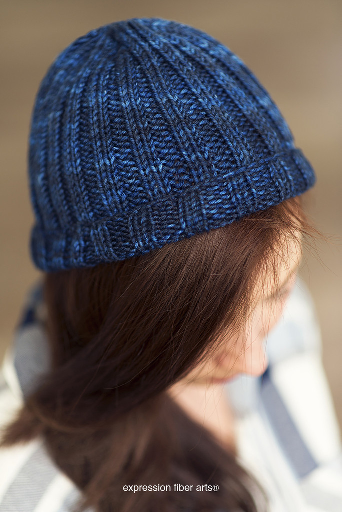 beginner knit hat pattern