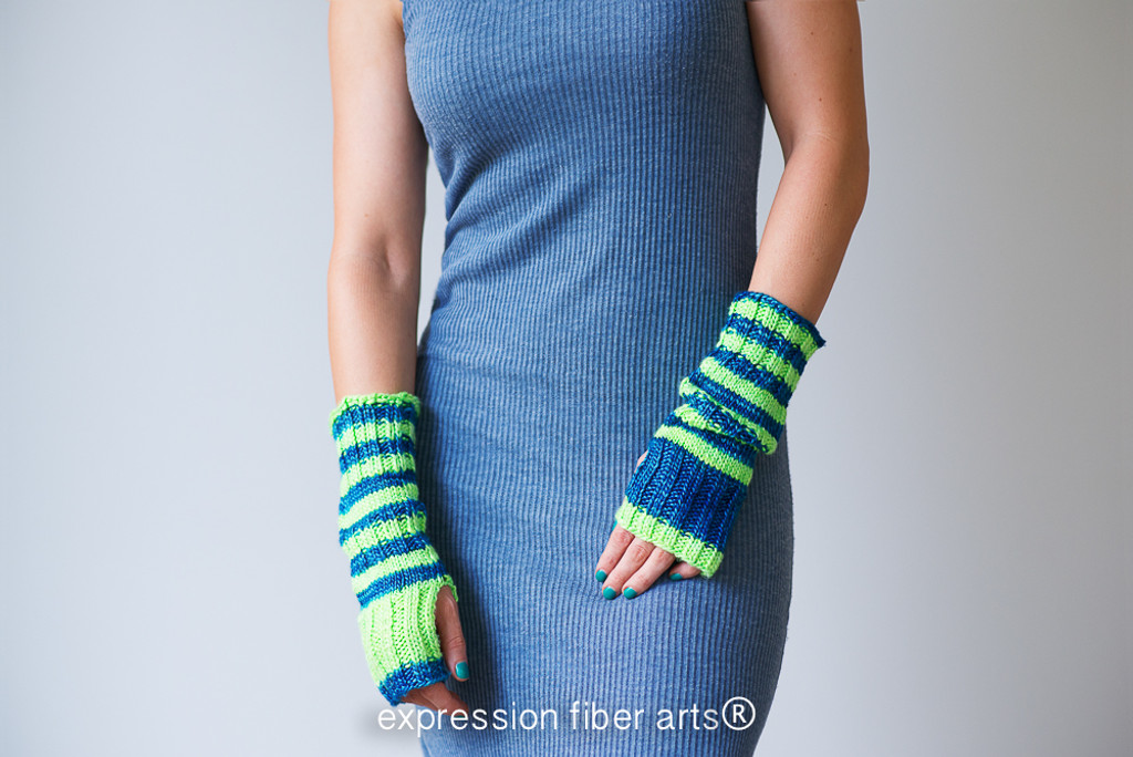 Free Arm Warmers Knitting Pattern - Posh Patterns