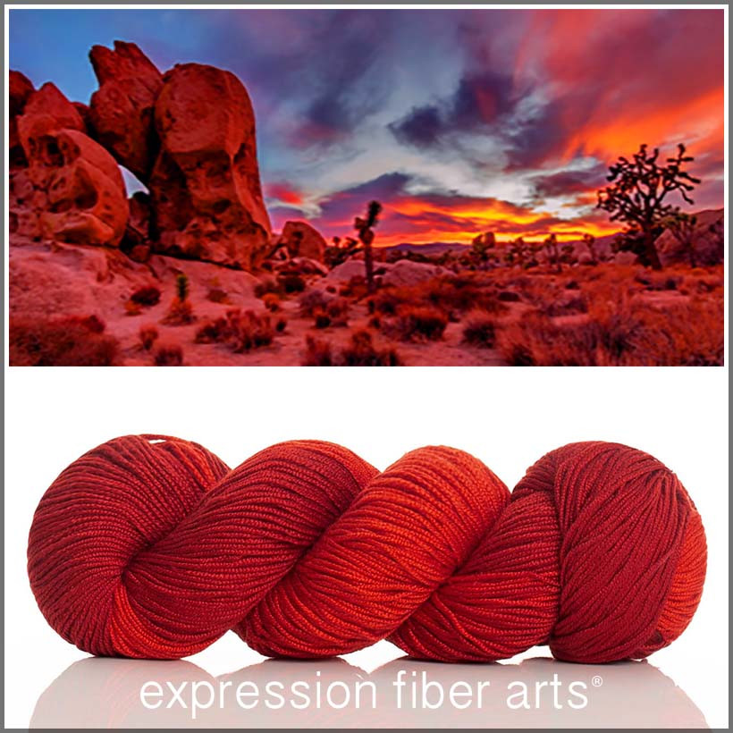 JOSHUA TREE 'LULU' SILK SPORT Expression Fiber Arts, Inc.