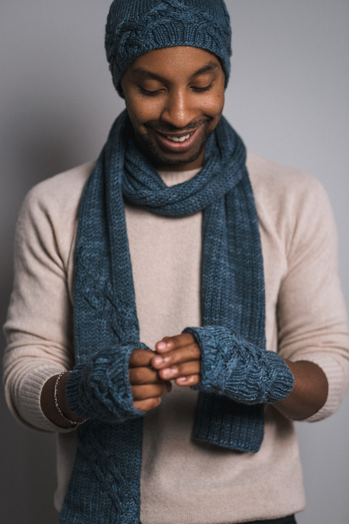 next mens scarf and gloves