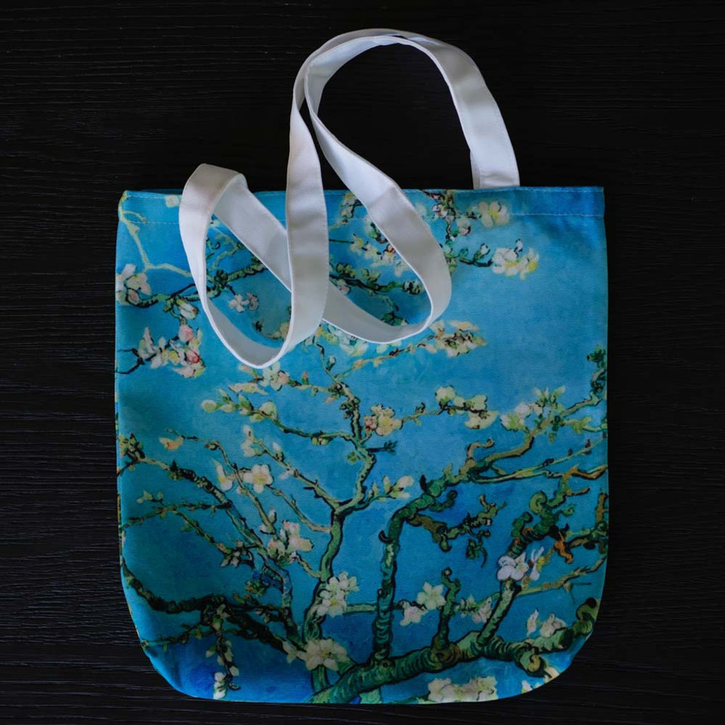 Van Gogh Cherry Blossom Tote - Expression Fiber Arts, Inc.