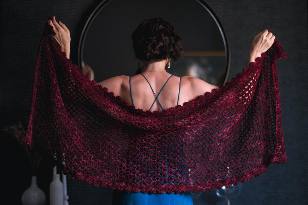 手紡ぎ art shawl - ストール・マフラーのハンドメイド・クラフト作品 ...