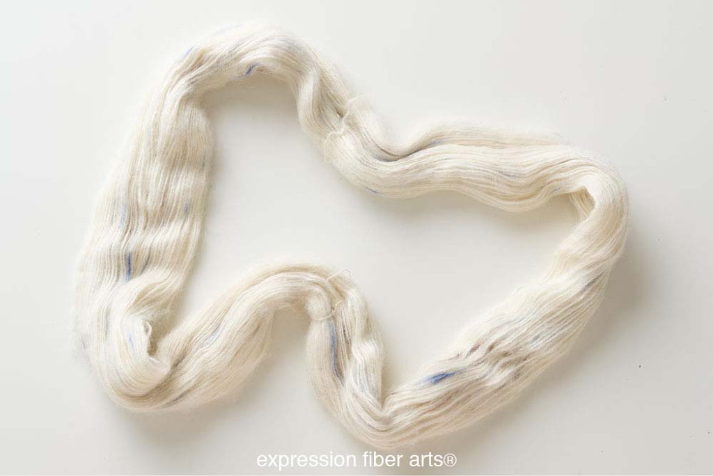 Fluff Alpaca White 3 Ply DK Yarn