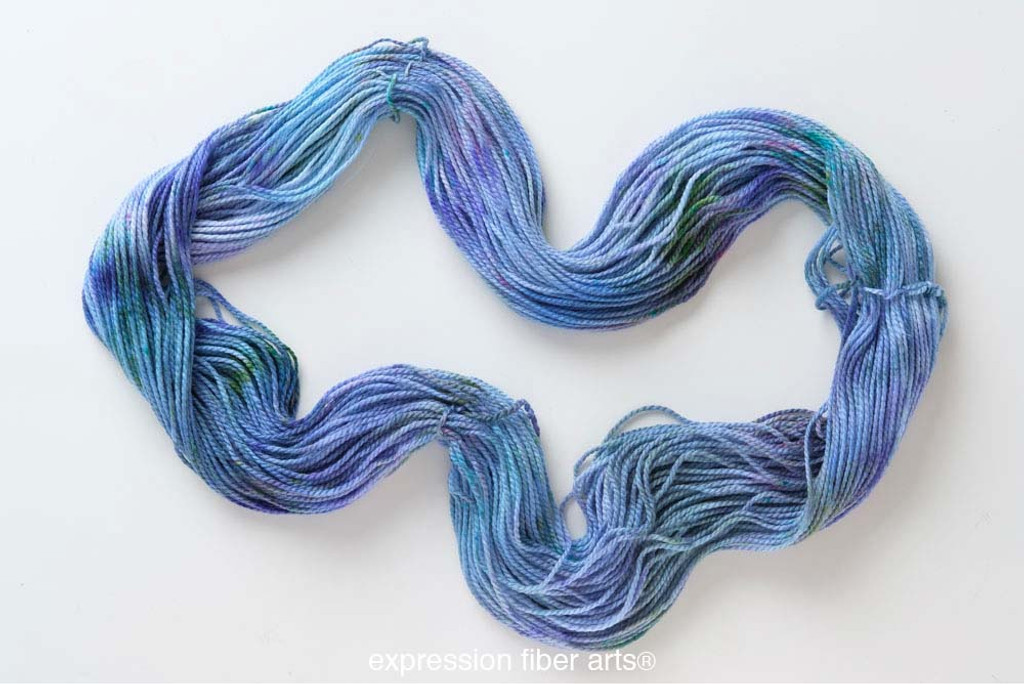 FRAYA, tube yarn Cheerful, blue