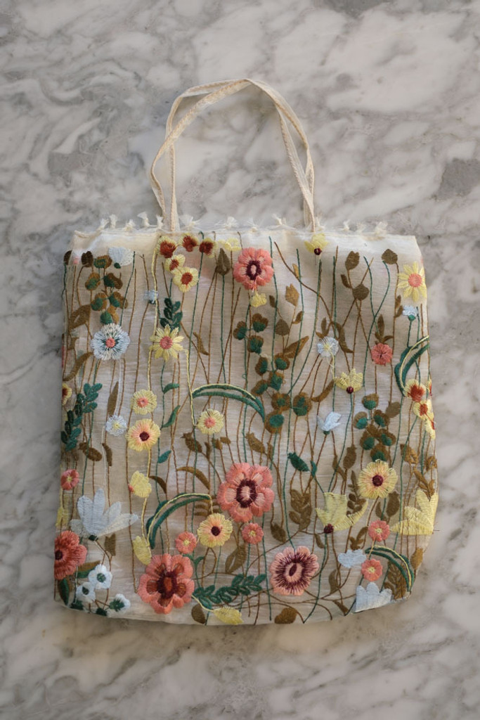 Felt Wildflower Tablet Bag- In the Hoop- Embroidery Designs