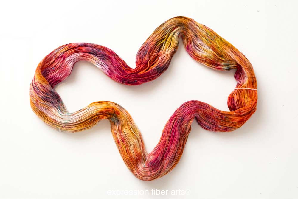 Plumeria 'COSMIC CONFETTI' FINGERING - Expression Fiber Arts