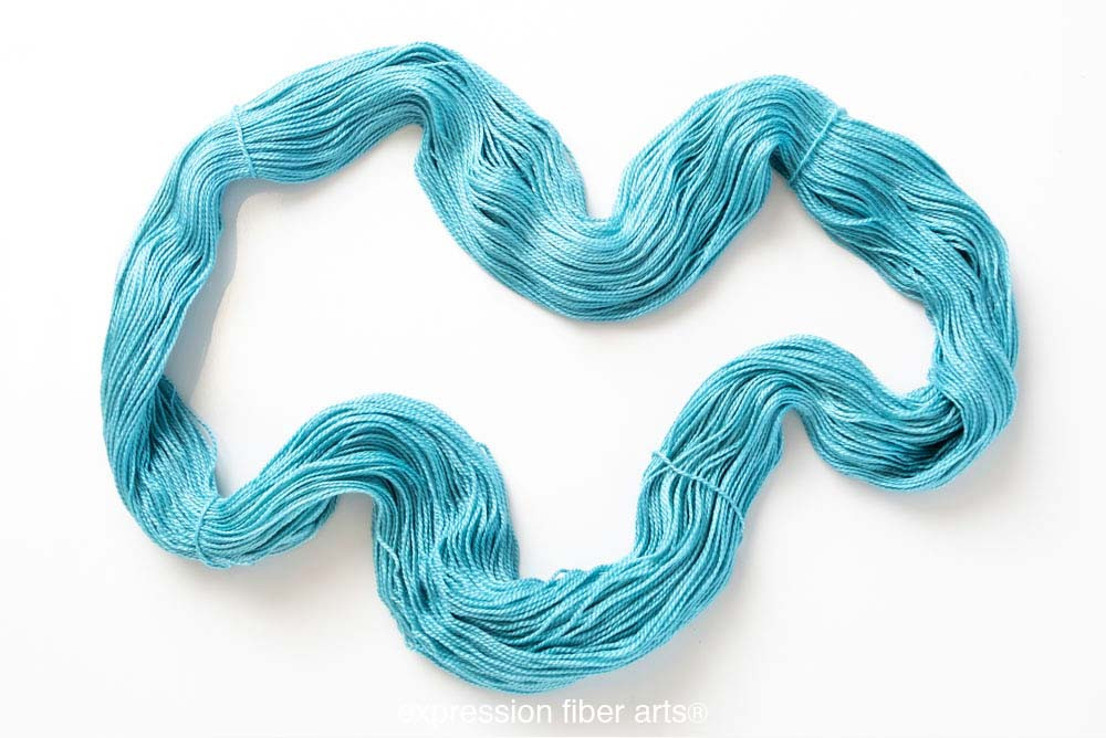 Pre-Order Feather Blue 'WISHGLOW' SPORT - Expression Fiber Arts