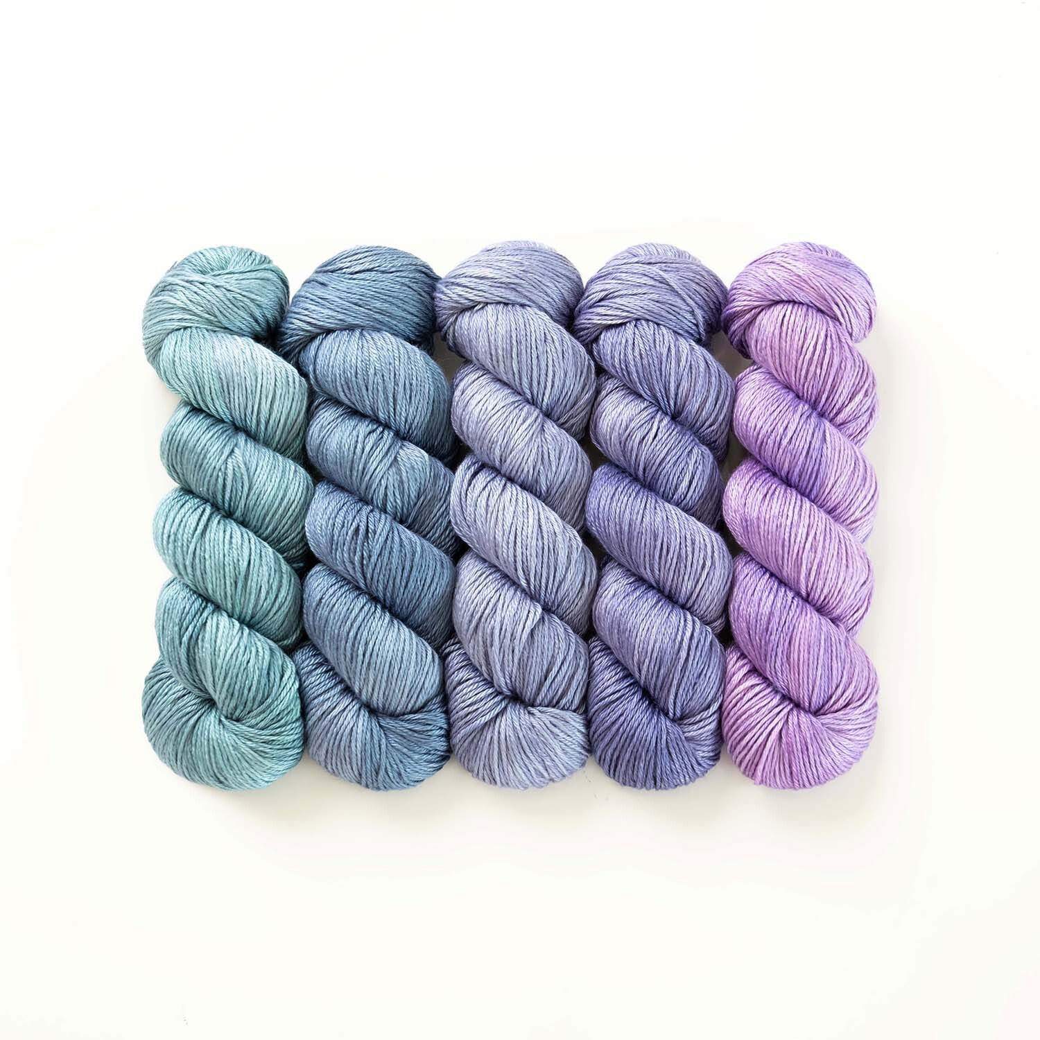 Alexandrite様用 Pre-Order June Alexandrite Hues 'OASIS' DK KIT - Expression Fiber Arts