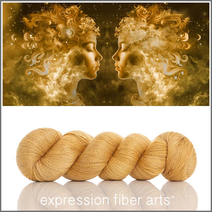 Oopsy Twins 'YAK SILK' LACE - Expression Fiber Arts
