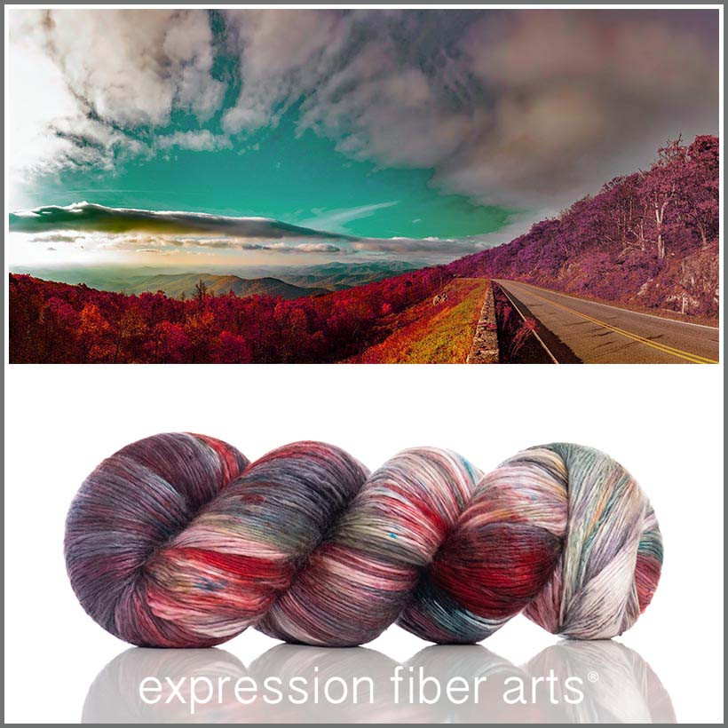 Secrets of September 'PEARLESCENT' FINGERING - Expression Fiber Arts